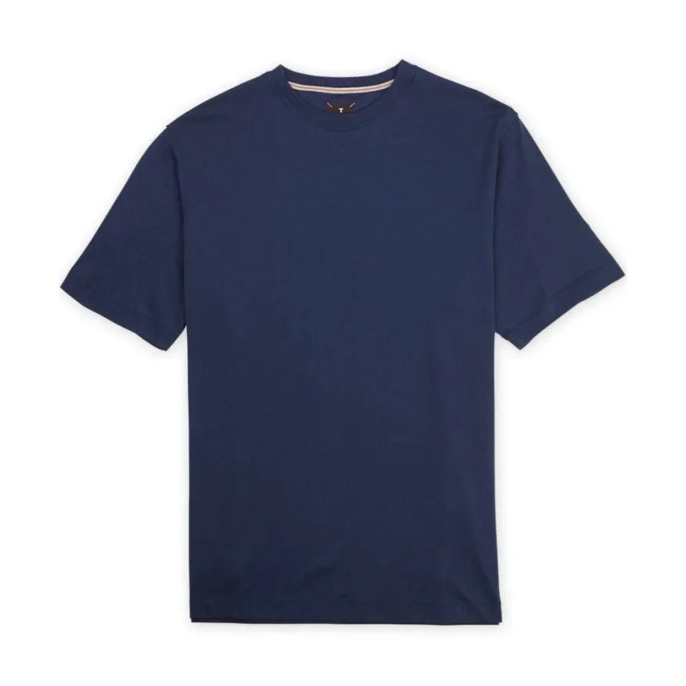 LEFT COAST TEE Rosenblums Grey Melange XL Mens T Shirt Crew Neck Short Sleeve - Picture 1 of 6